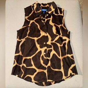 Escada Button-Up Top